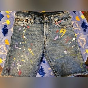 Polo Jean Shorts
